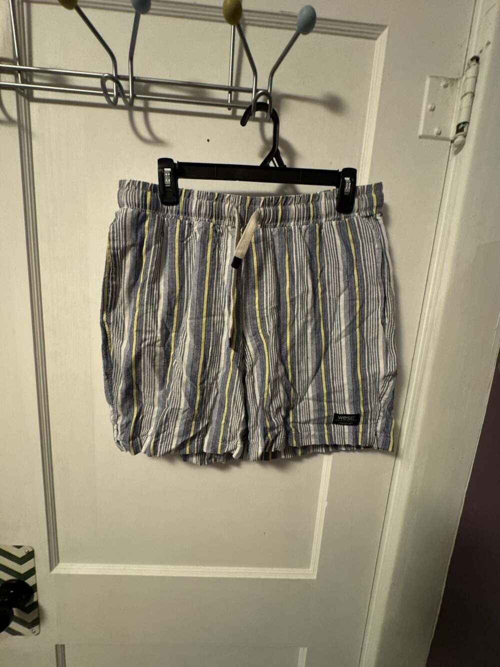 WeSC Austin Vertical Striped Pull-On Shorts